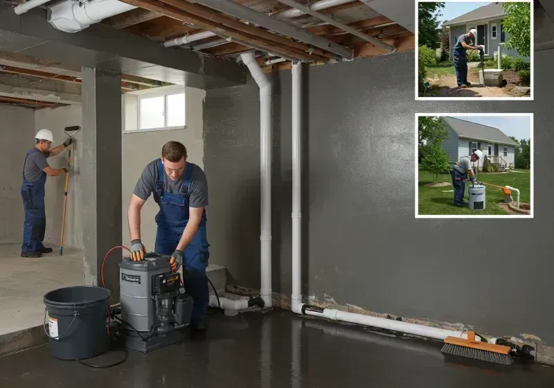 Basement Waterproofing and Flood Prevention process in Chadbourn, NC